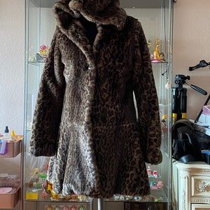 Free people faux fur coat